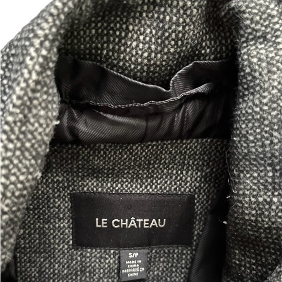 Women’s Le Chateau Wool Blend Grey Coat - Picture 3 of 7